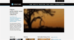 Desktop Screenshot of iconfilms.co.uk